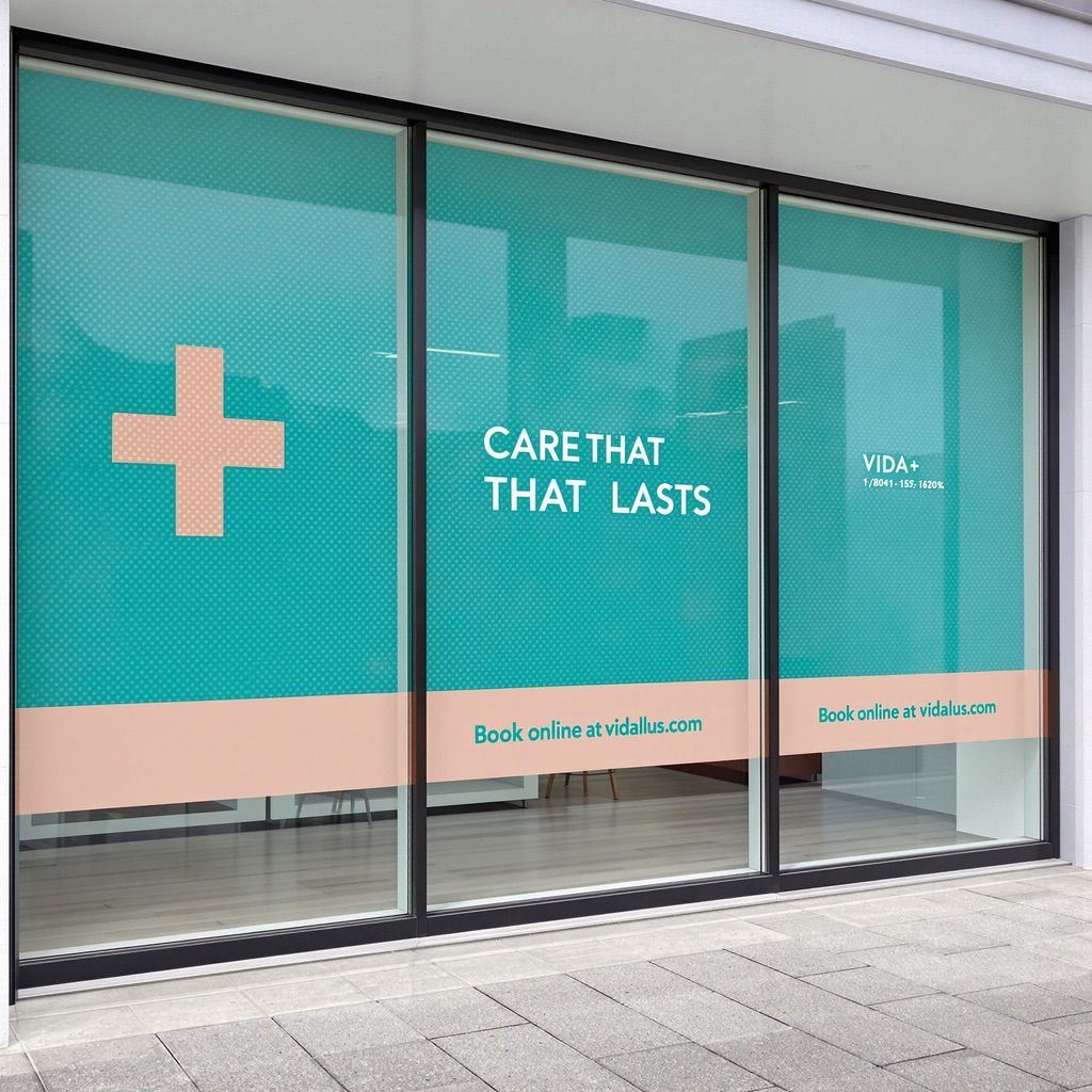 Window Graphics Digital Ink used on calendared vinyl for storefront window signage with UV-curable inks by NUtec.