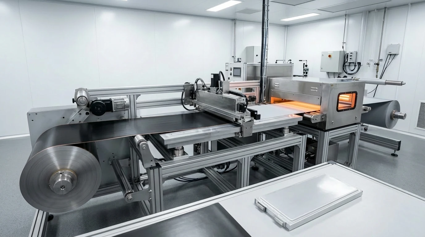 Advanced industrial coating system for digital printing with NUtec Digital Ink on a high-tech production line